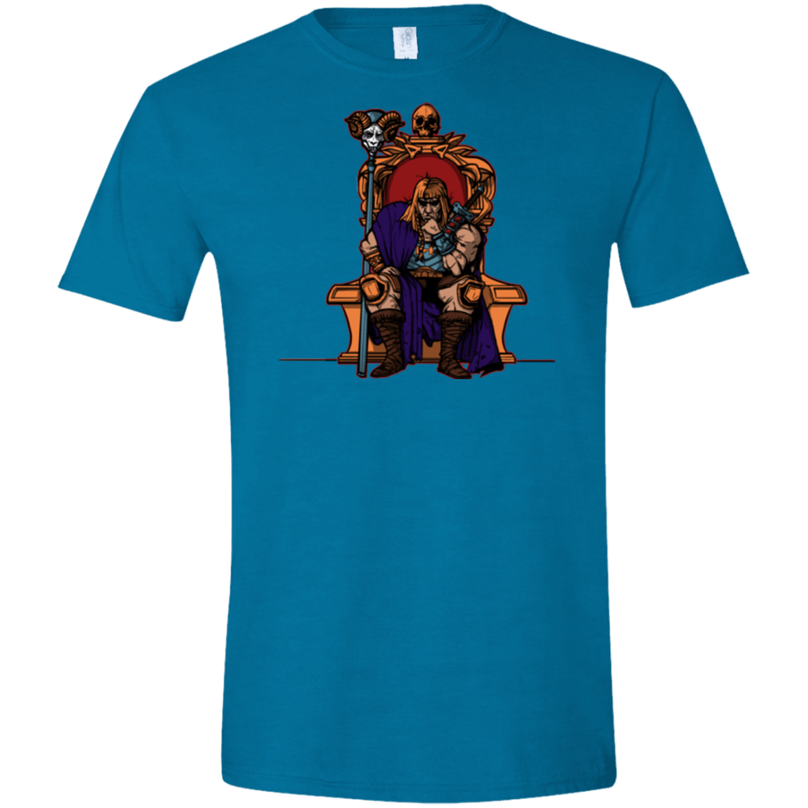 T-Shirts Antique Sapphire / S King Of Eternia Men's Semi-Fitted Softstyle