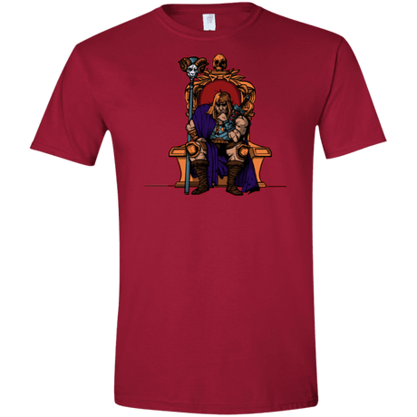 T-Shirts Cardinal Red / S King Of Eternia Men's Semi-Fitted Softstyle