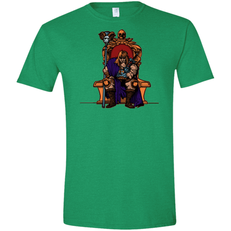 T-Shirts Heather Irish Green / S King Of Eternia Men's Semi-Fitted Softstyle
