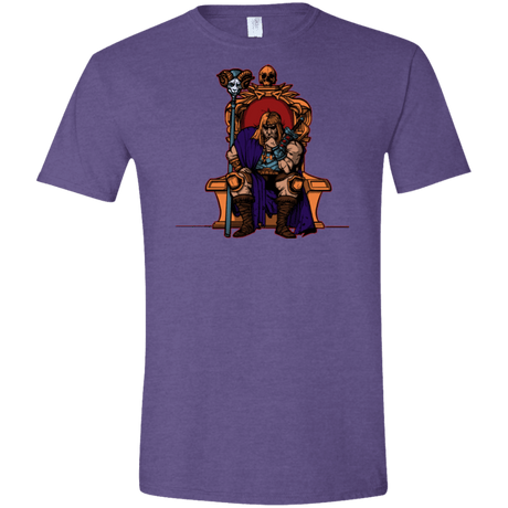 T-Shirts Heather Purple / S King Of Eternia Men's Semi-Fitted Softstyle