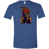 T-Shirts Heather Royal / X-Small King Of Eternia Men's Semi-Fitted Softstyle