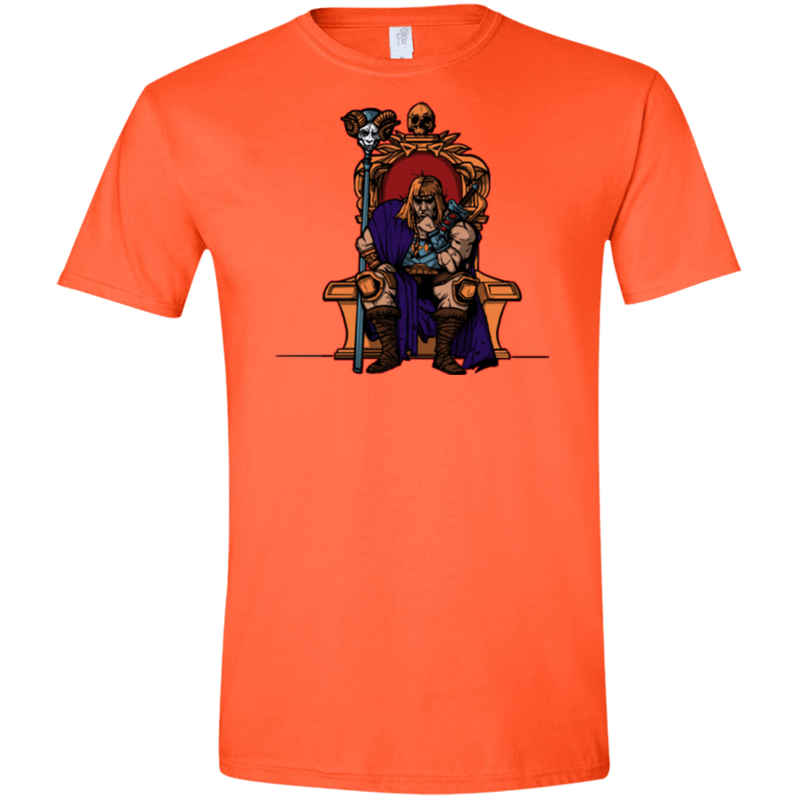 T-Shirts Orange / S King Of Eternia Men's Semi-Fitted Softstyle