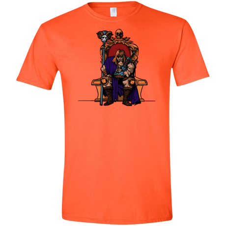 T-Shirts Orange / S King Of Eternia Men's Semi-Fitted Softstyle