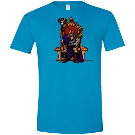 T-Shirts Sapphire / S King Of Eternia Men's Semi-Fitted Softstyle