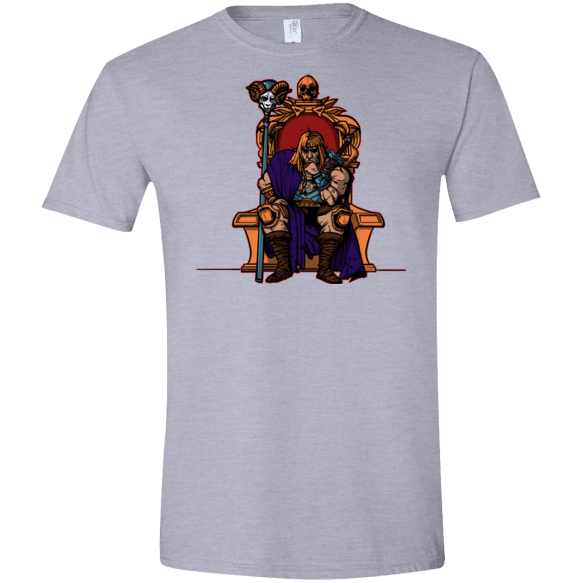 T-Shirts Sport Grey / X-Small King Of Eternia Men's Semi-Fitted Softstyle