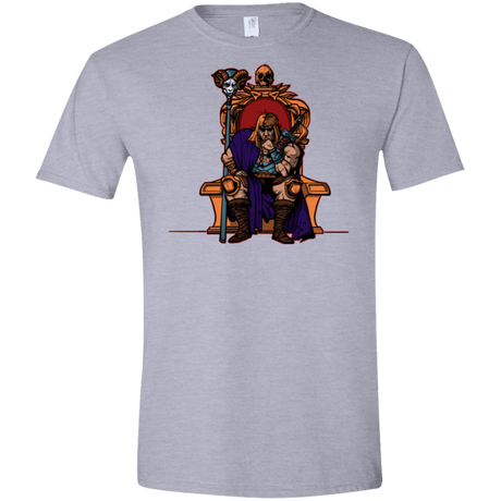 T-Shirts Sport Grey / X-Small King Of Eternia Men's Semi-Fitted Softstyle