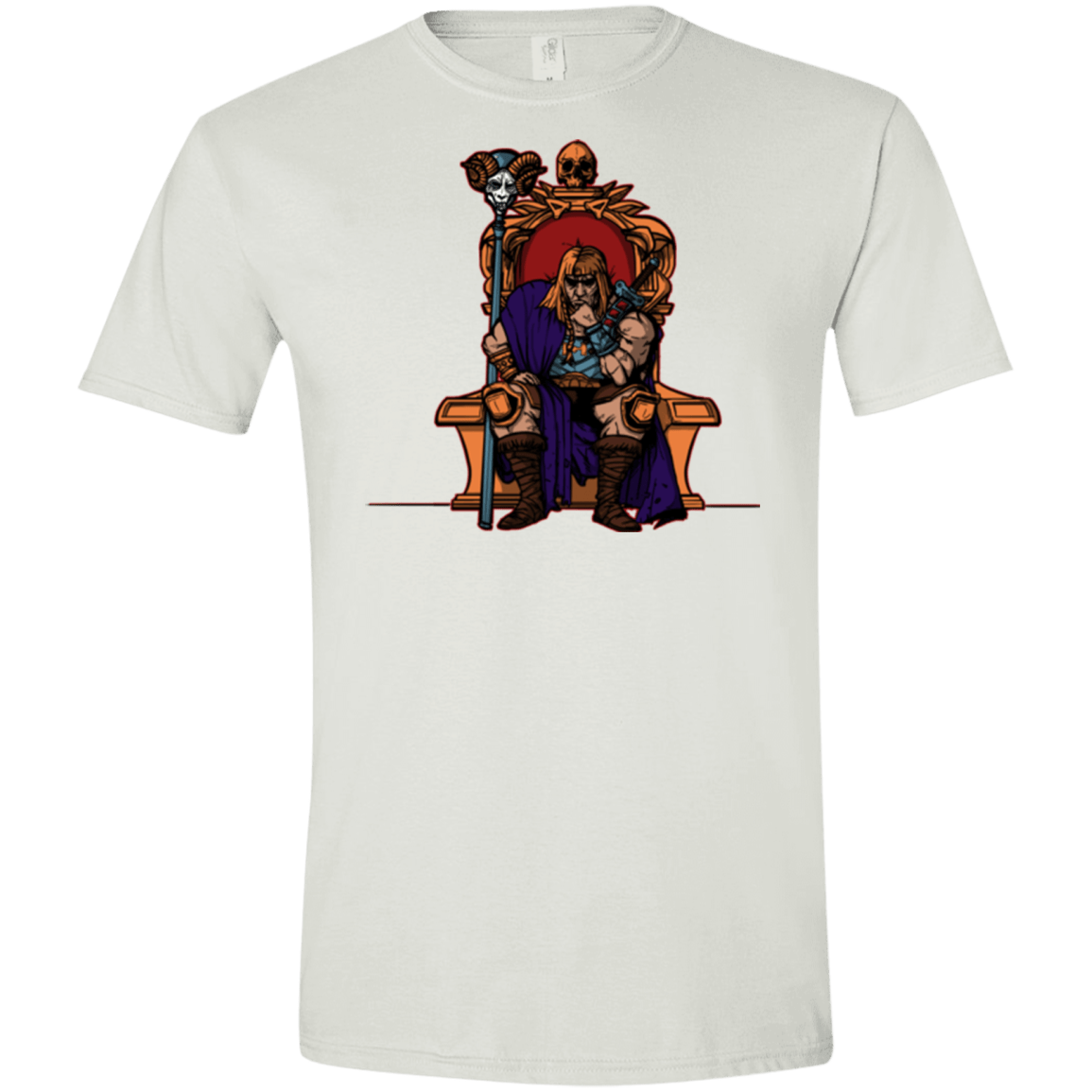 T-Shirts White / X-Small King Of Eternia Men's Semi-Fitted Softstyle
