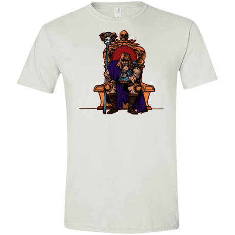 T-Shirts White / X-Small King Of Eternia Men's Semi-Fitted Softstyle