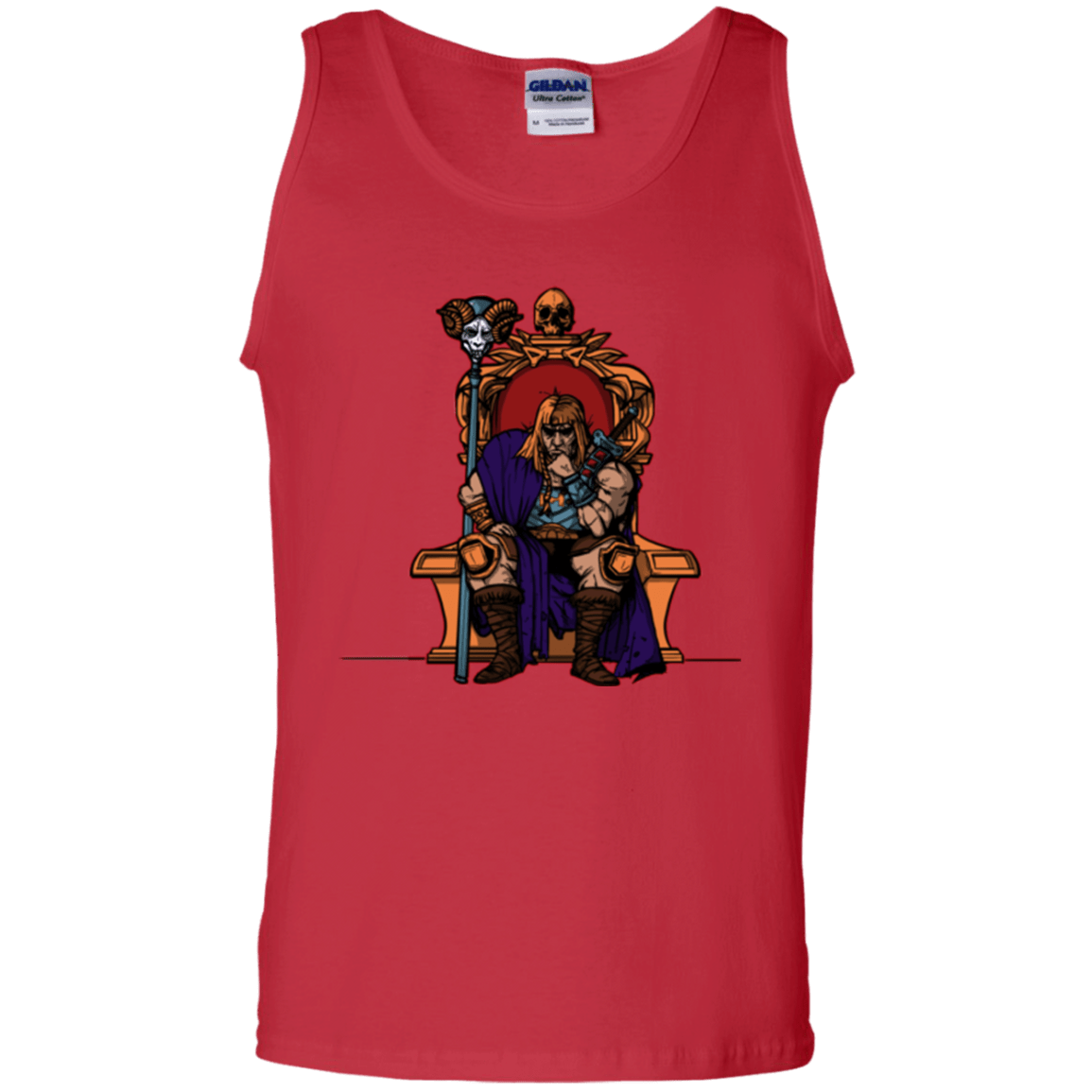 T-Shirts Red / S King Of Eternia Men's Tank Top