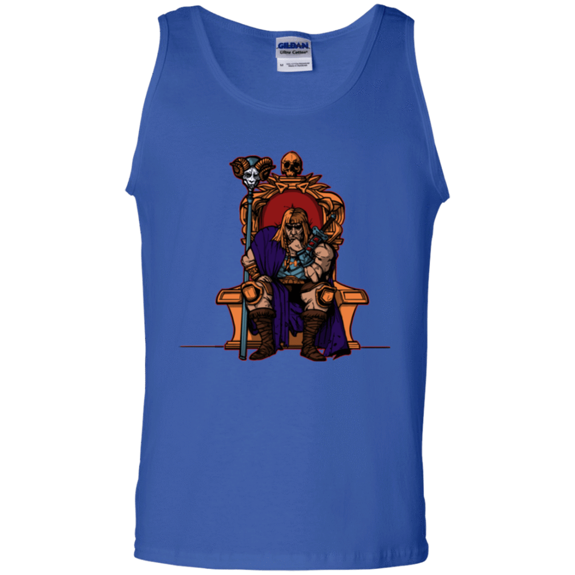 T-Shirts Royal / S King Of Eternia Men's Tank Top