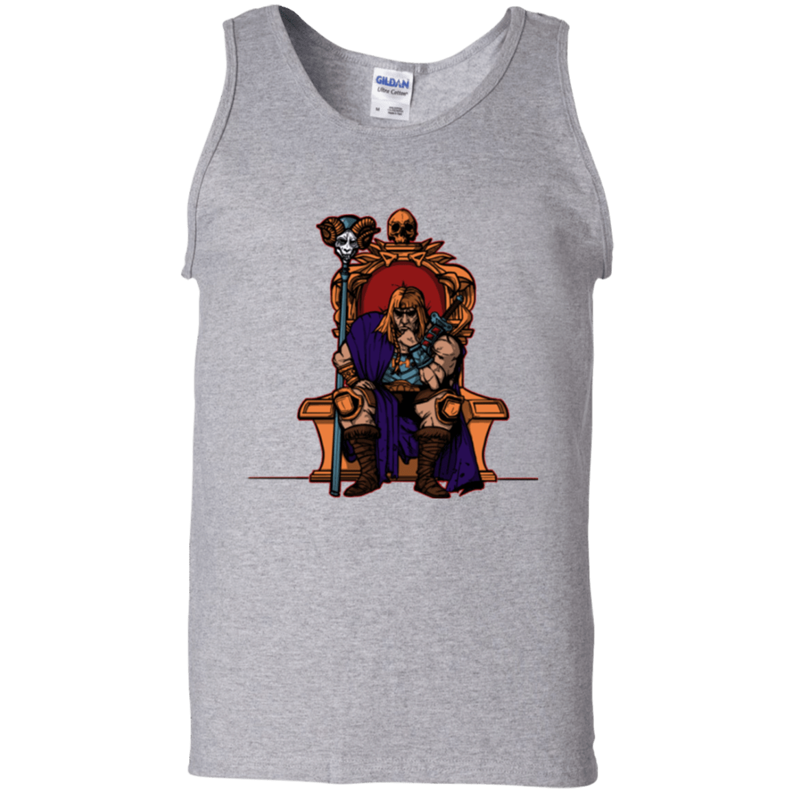 T-Shirts Sport Grey / S King Of Eternia Men's Tank Top