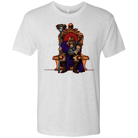 T-Shirts Heather White / S King Of Eternia Men's Triblend T-Shirt