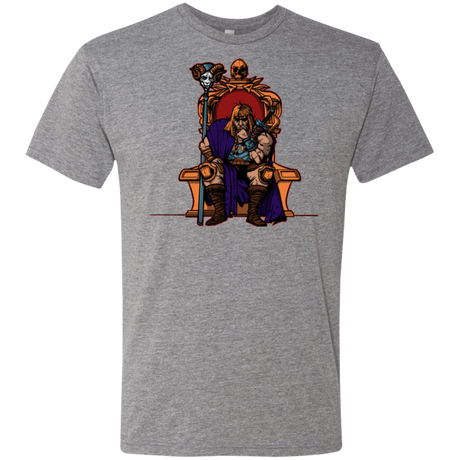 T-Shirts Premium Heather / S King Of Eternia Men's Triblend T-Shirt