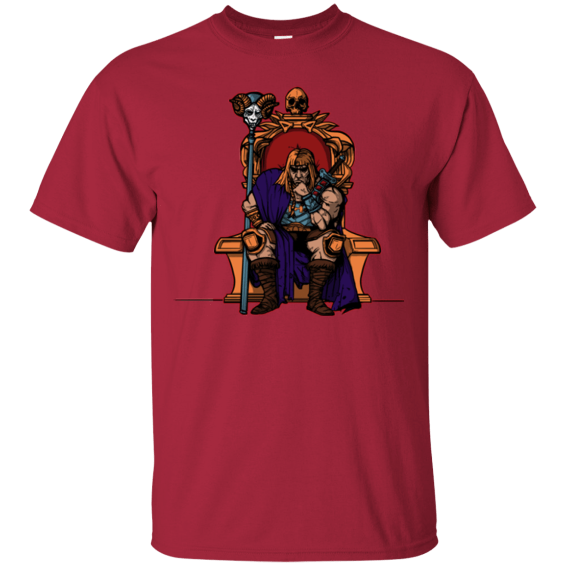 T-Shirts Cardinal / S King Of Eternia T-Shirt