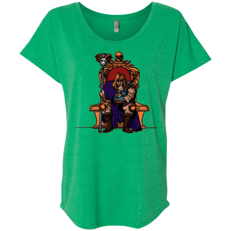 T-Shirts Envy / X-Small King Of Eternia Triblend Dolman Sleeve