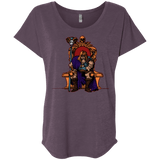 T-Shirts Vintage Purple / X-Small King Of Eternia Triblend Dolman Sleeve
