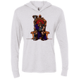 T-Shirts Heather White / X-Small King Of Eternia Triblend Long Sleeve Hoodie Tee