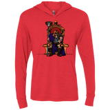 T-Shirts Vintage Red / X-Small King Of Eternia Triblend Long Sleeve Hoodie Tee