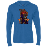 T-Shirts Vintage Royal / X-Small King Of Eternia Triblend Long Sleeve Hoodie Tee