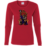 T-Shirts Red / S King Of Eternia Women's Long Sleeve T-Shirt