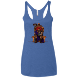 T-Shirts Vintage Royal / X-Small King Of Eternia Women's Triblend Racerback Tank