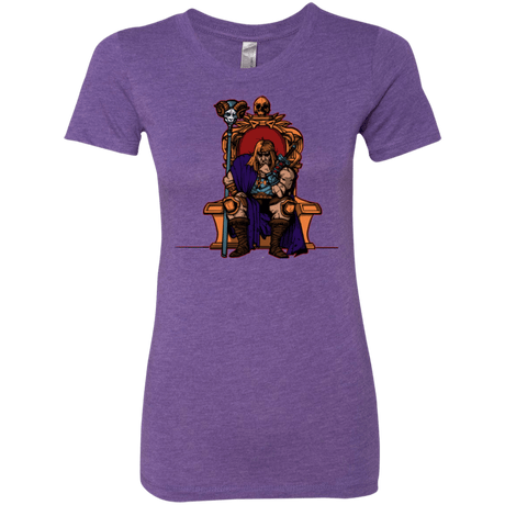 T-Shirts Purple Rush / S King Of Eternia Women's Triblend T-Shirt