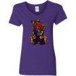 T-Shirts Purple / S King Of Eternia Women's V-Neck T-Shirt