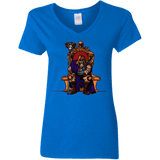 T-Shirts Royal / S King Of Eternia Women's V-Neck T-Shirt