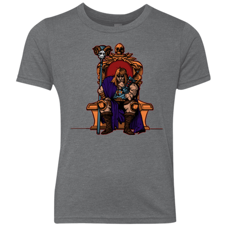 T-Shirts Premium Heather / YXS King Of Eternia Youth Triblend T-Shirt
