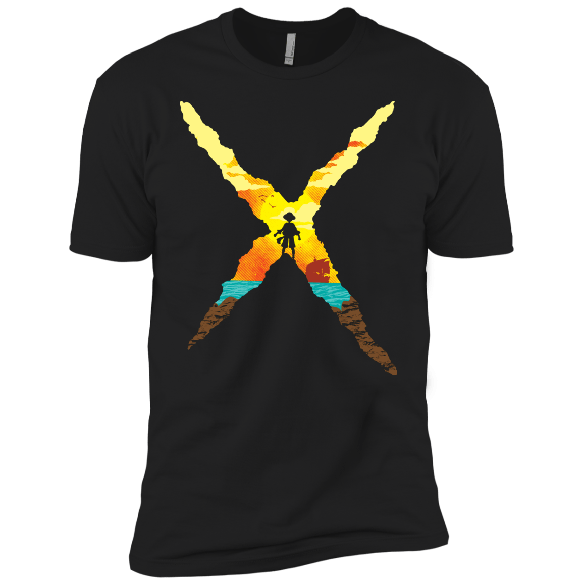 T-Shirts Black / YXS King Of Pirates Boys Premium T-Shirt