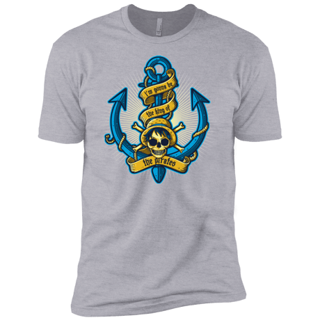T-Shirts Heather Grey / YXS KING OF PIRATES Boys Premium T-Shirt