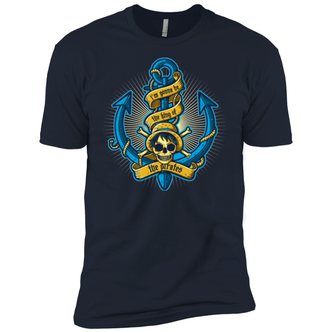 T-Shirts Midnight Navy / YXS KING OF PIRATES Boys Premium T-Shirt