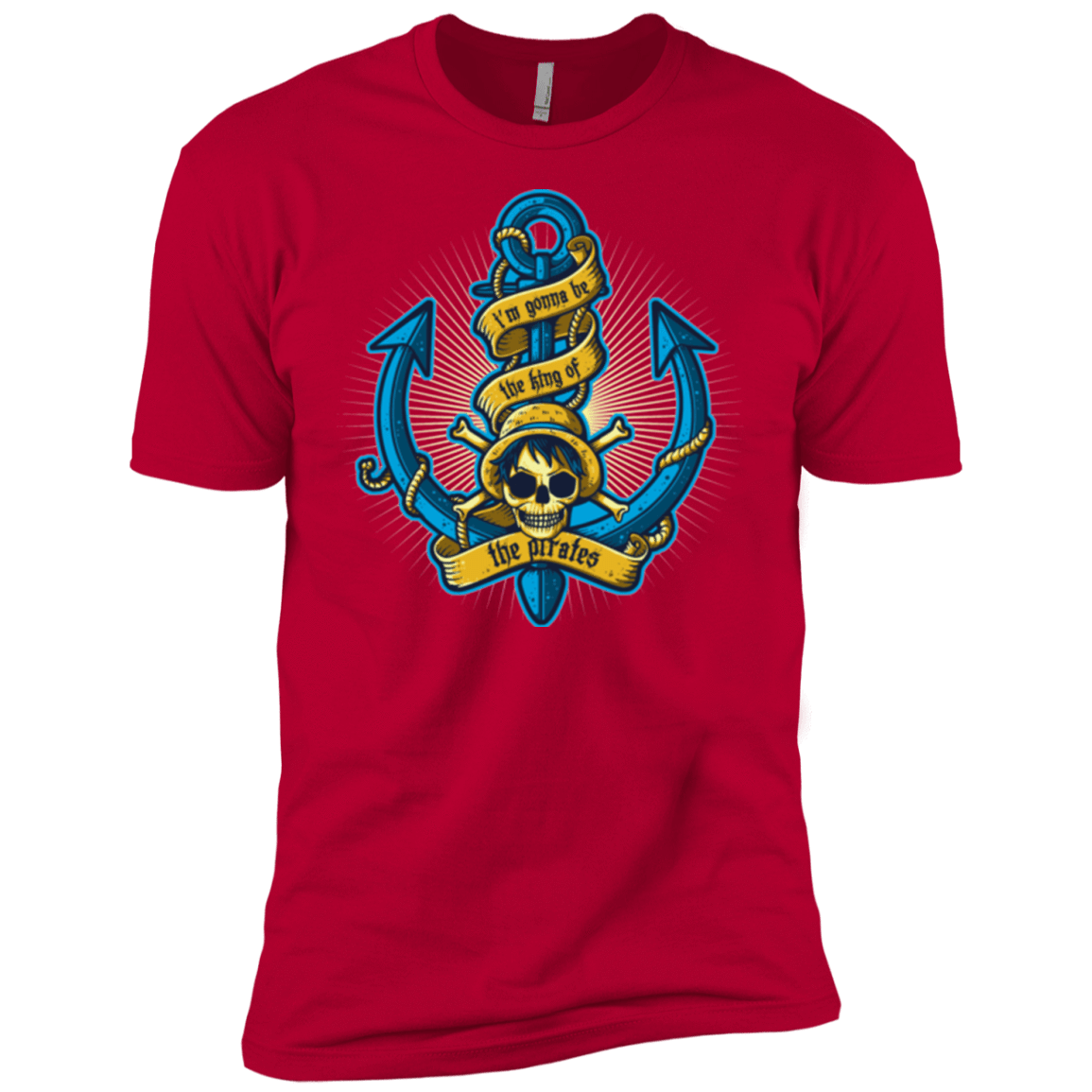 T-Shirts Red / YXS KING OF PIRATES Boys Premium T-Shirt