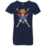 T-Shirts Midnight Navy / YXS King of Pirates Girls Premium T-Shirt