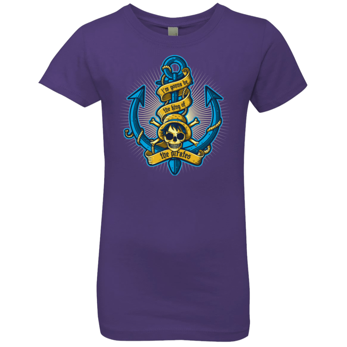 T-Shirts Purple Rush / YXS KING OF PIRATES Girls Premium T-Shirt
