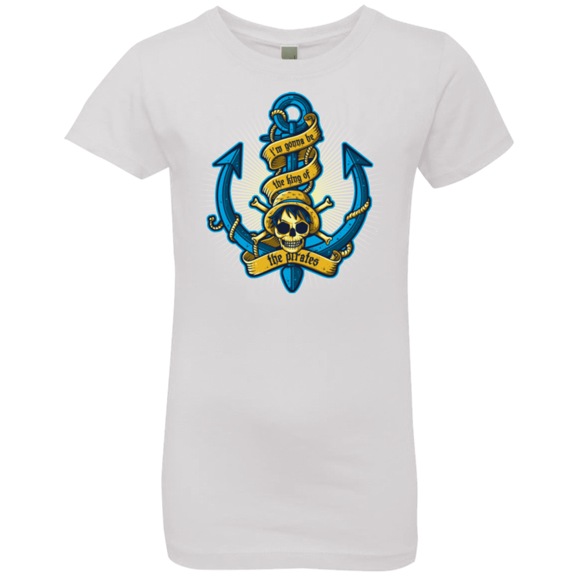 T-Shirts White / YXS KING OF PIRATES Girls Premium T-Shirt
