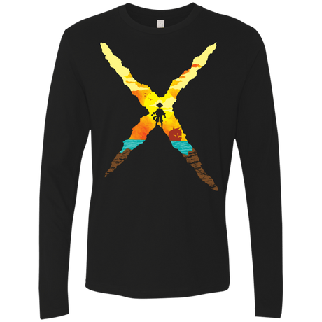 T-Shirts Black / S King Of Pirates Men's Premium Long Sleeve