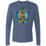 T-Shirts Indigo / Small KING OF PIRATES Men's Premium Long Sleeve