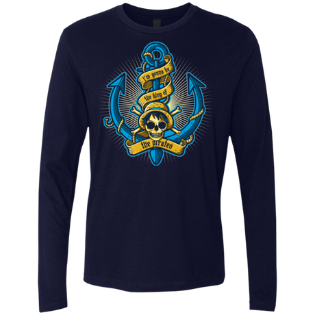 T-Shirts Midnight Navy / Small KING OF PIRATES Men's Premium Long Sleeve