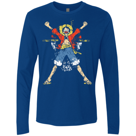T-Shirts Royal / Small King of Pirates Men's Premium Long Sleeve
