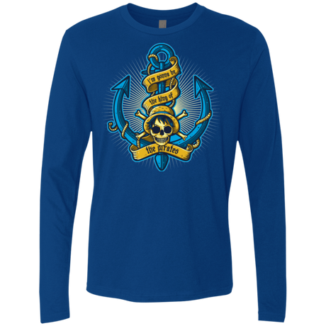 T-Shirts Royal / Small KING OF PIRATES Men's Premium Long Sleeve