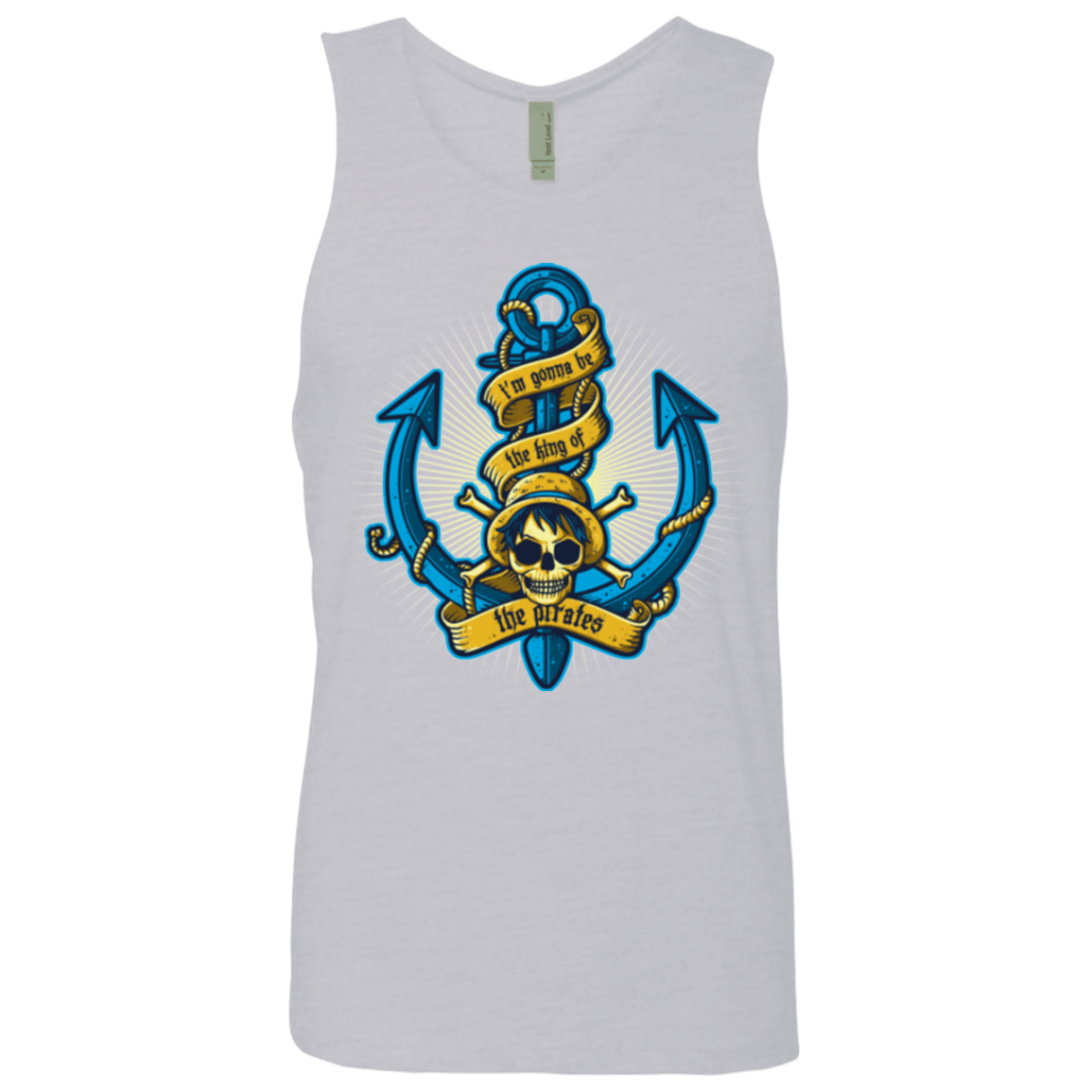 T-Shirts Heather Grey / Small KING OF PIRATES Men's Premium Tank Top