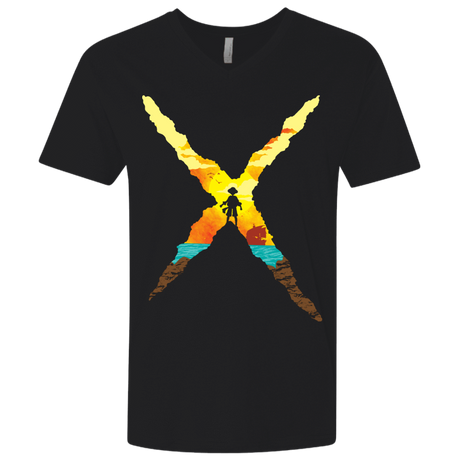 T-Shirts Black / X-Small King Of Pirates Men's Premium V-Neck