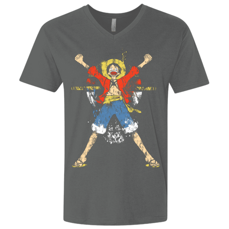 T-Shirts Heavy Metal / X-Small King of Pirates Men's Premium V-Neck