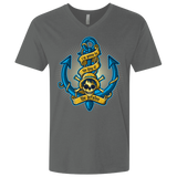 T-Shirts Heavy Metal / X-Small KING OF PIRATES Men's Premium V-Neck