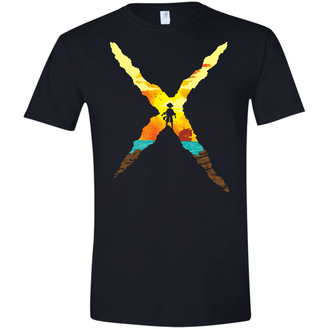 T-Shirts Black / X-Small King Of Pirates Men's Semi-Fitted Softstyle