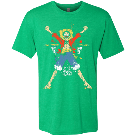 T-Shirts Envy / Small King of Pirates Men's Triblend T-Shirt