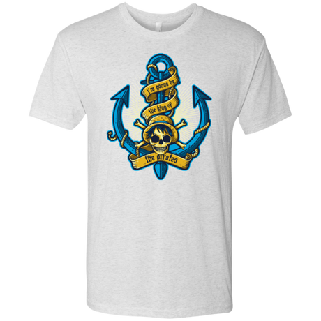 T-Shirts Heather White / Small KING OF PIRATES Men's Triblend T-Shirt