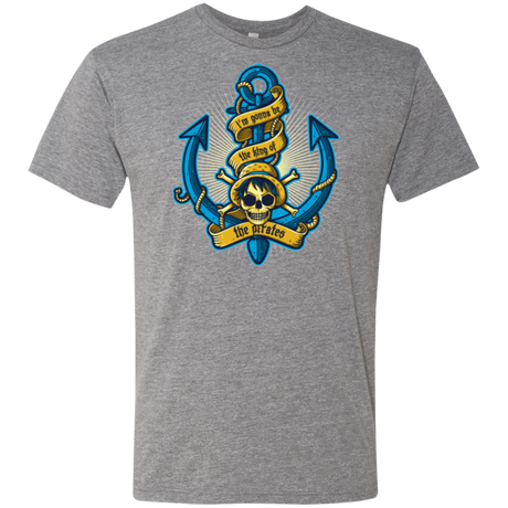 T-Shirts Premium Heather / Small KING OF PIRATES Men's Triblend T-Shirt