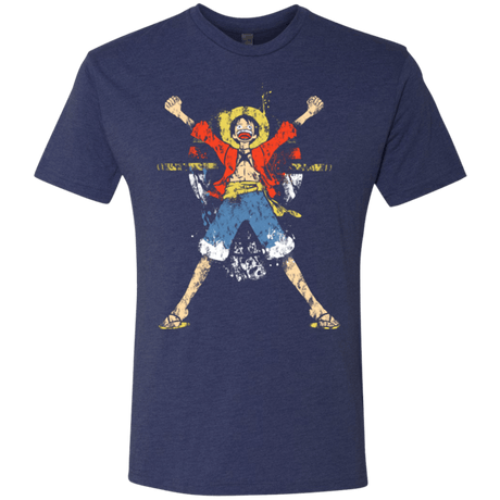 T-Shirts Vintage Navy / Small King of Pirates Men's Triblend T-Shirt